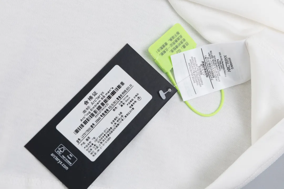 A 145-2Sizes XS-S-M-L Same Style Arc’teryx ARC 24SS logo T 60 ， g 。 Breathable， ， ， 。 logo ， 。 ， 。 ， ， ， ，